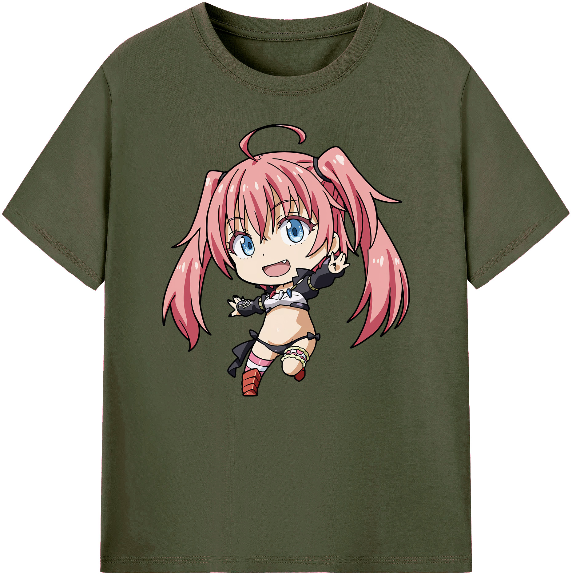 （画像用） 転スラ Regarding Reincarnated to Slime 綿100％ メンズ半袖Tシャツ｜肌触りやわらか＆通気性